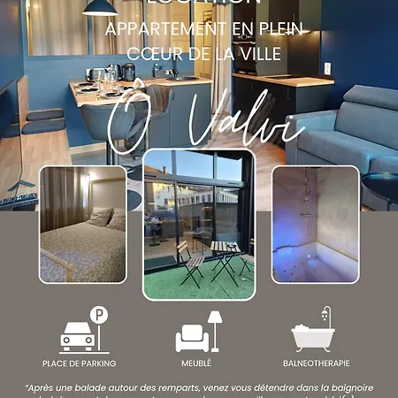 Apartment O Valvi : Loft Avec Balneo, Terrasse Et Parking *