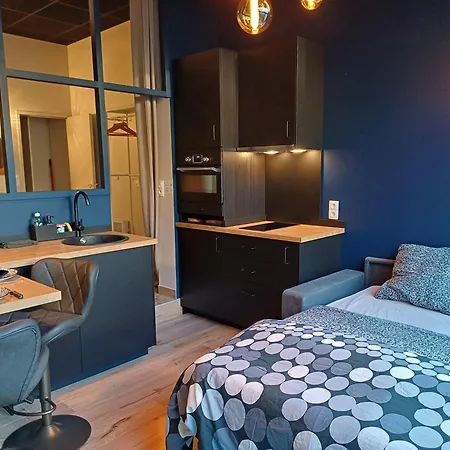 Apartament O Valvi - Suite Balneo, Terrasse Et Parking Prive - Saint-Lo Centre *